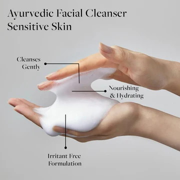Ayurvedische Gezichtsreiniger Gevoelige Huid 200 ml 3 Ayurvedische Gezichtsreiniger Gevoelige Huid 200 ml - Afbeelding 3